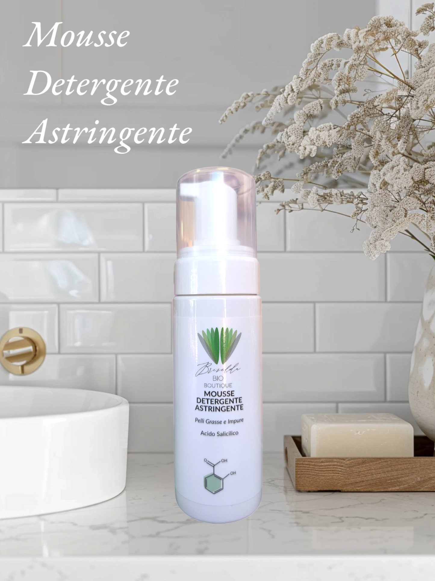 Mousse Detergente Astringente